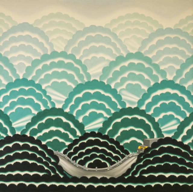 Roger Brown’s Mystical Atmospheric Perspective