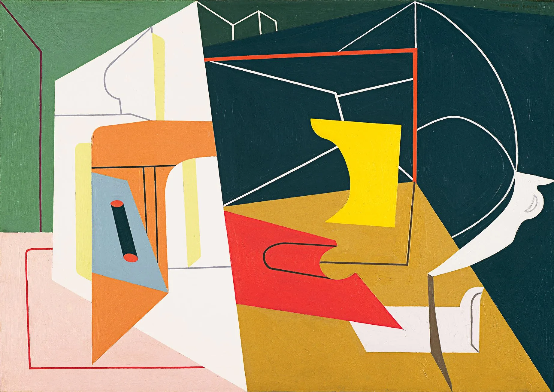 Stuart Davis: Color Blocking